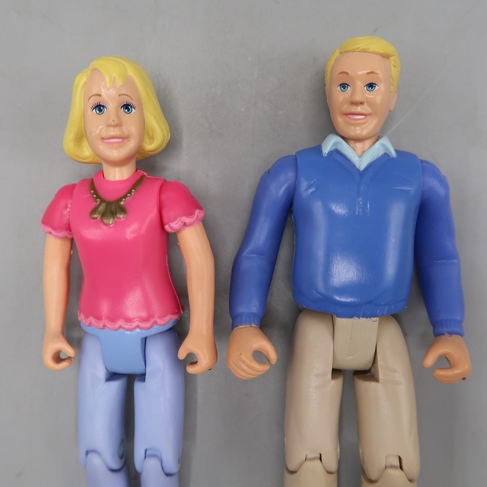 You & Me Happy Together Loving Family Figures Mom and Dad Dolls Toys R Us Blonde